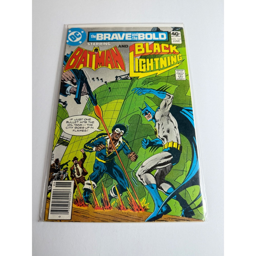 The Brave and the Bold 163 Batman and Black Lightning DC Comics June 1980 Bronze